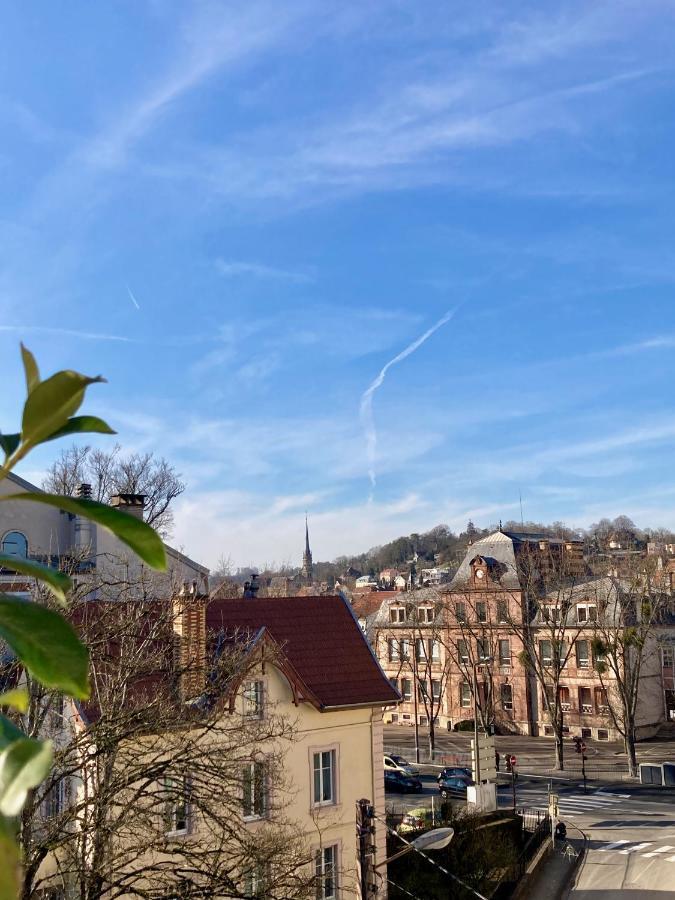 Appartement Avec Terrasse Et Parking Gratuit Accole Монбельяр Экстерьер фото