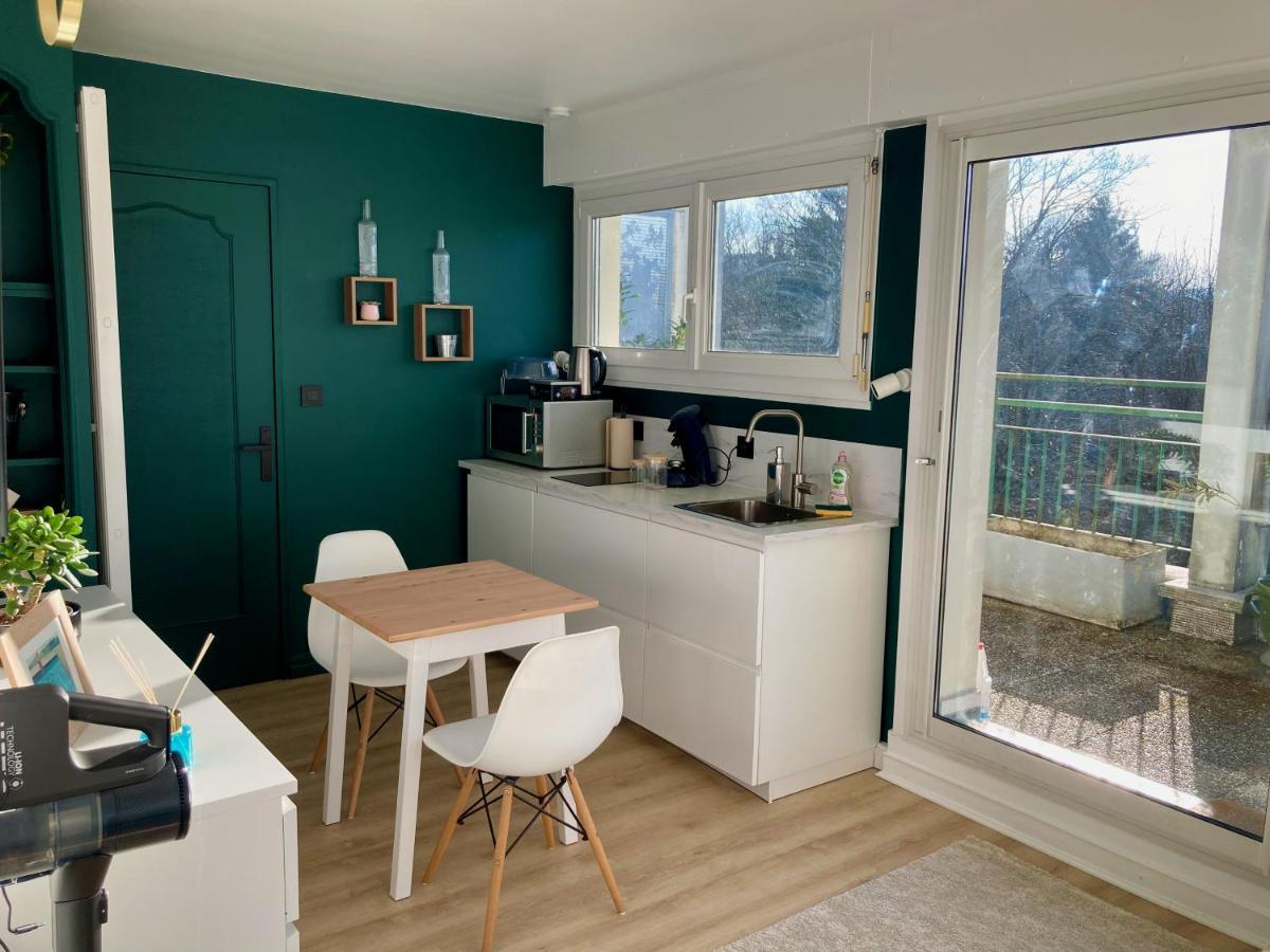 Appartement Avec Terrasse Et Parking Gratuit Accole Монбельяр Экстерьер фото